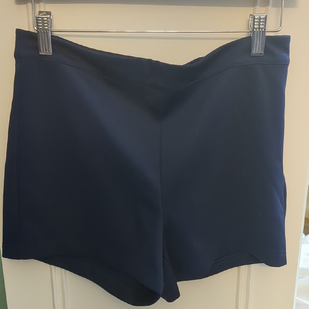 DONATING SOON MAKE AN OFFER Forever 21 High Waist Blue Shorts with Smooth Fabric